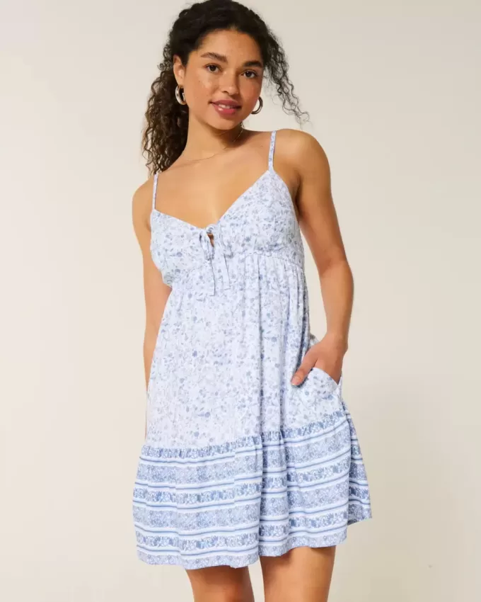 Vestido mini babydoll