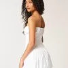 Vestido mini de burbuja sin tirantes Vestido mini de burbuja sin tirantes