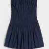 Vestido mini de burbuja sin tirantes Vestido mini de burbuja sin tirantes