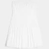 Vestido mini de burbuja sin tirantes Vestido mini de burbuja sin tirantes